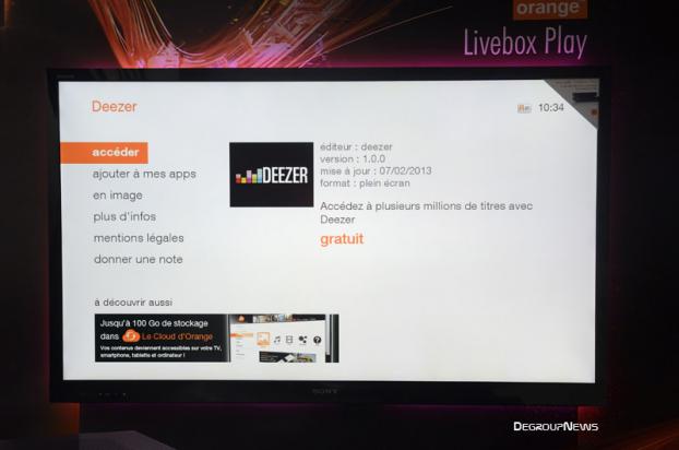 Test du décodeur TV Livebox Play